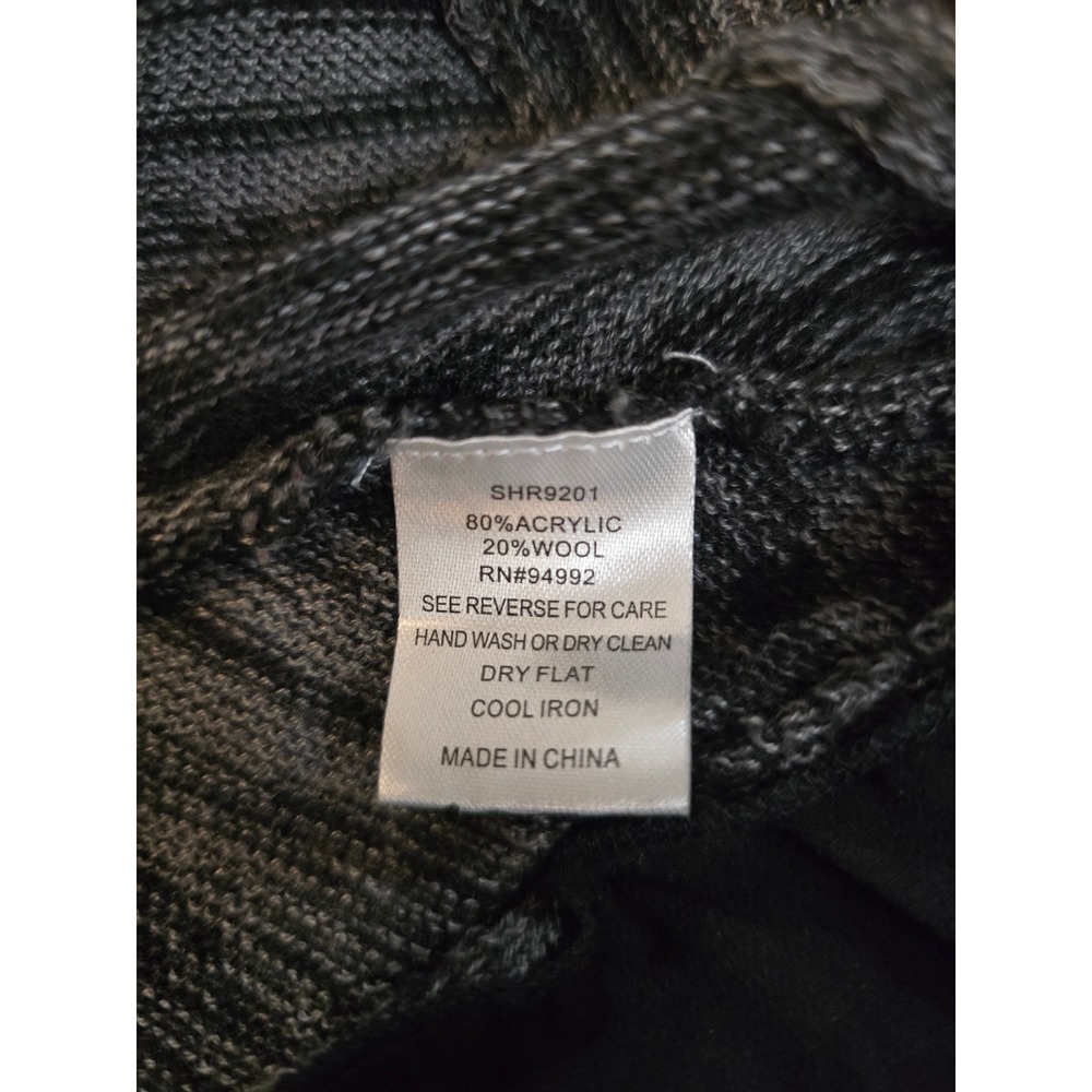 P. Luca Milano Lagenlook Layered Asymmetrical Sharkbite Tunic Sweater L/XL - Picture 10 of 10